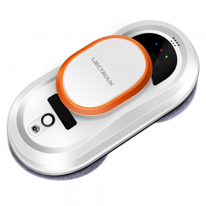 Liectroux HCR-09 Raamreinigingsrobot, Robotstofzuiger voor Ramen, Elektrische Ruitenreiniger, Vloerdweilrobot voor Thuisgebruik, AI-Routeplanning, Afstandsbediening, UPS Stroomuitvalbescherming, Sterk Veiligheidstouw