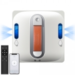 Raamreinigingsrobot Liectroux S11, 4-zijdige Waterverneveling, Glazen-, Vloer-, Muur- en Tegelreiniger voor Thuis, Robotstofzuiger voor Ramen, Intelligente Navigatie, Meervoudig Veiligheidssysteem, Geschikt voor Kozijnloos Glas, APP- & Afstandsbediening, Spraakmeldingen, 8 Microschakelaars